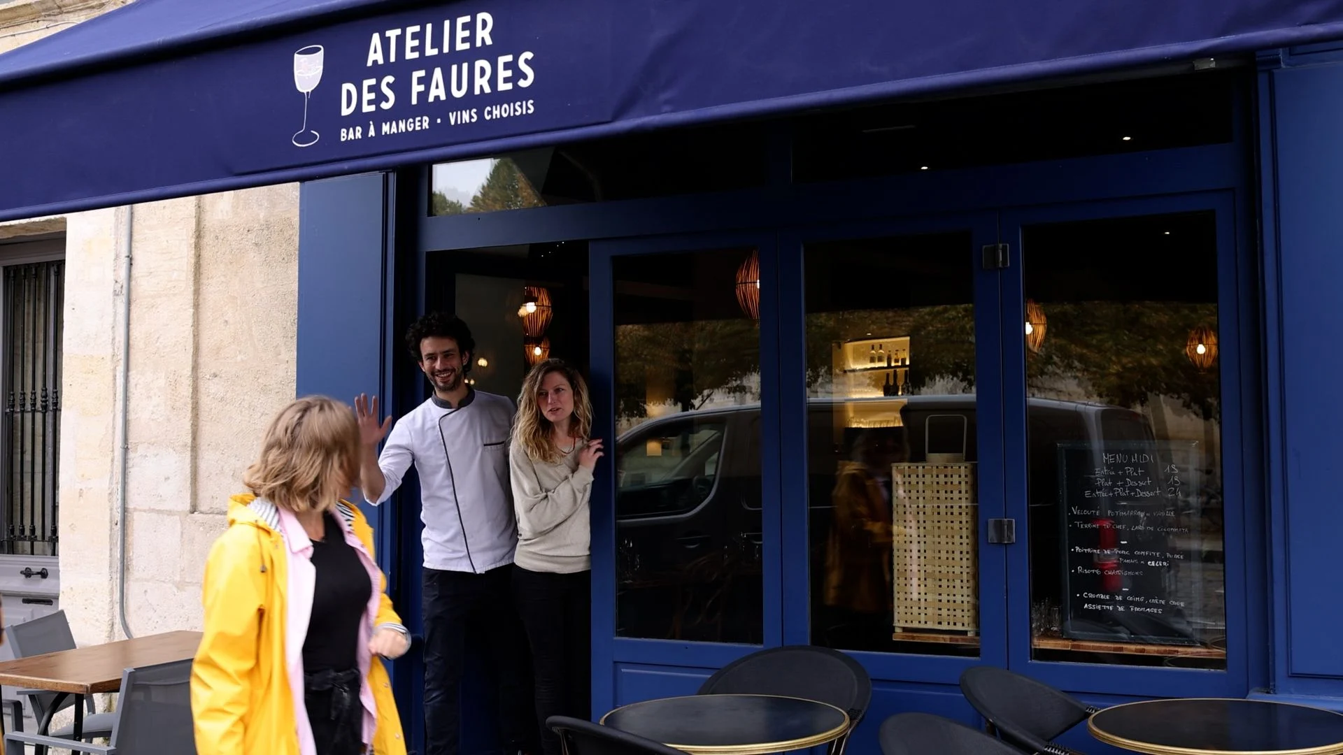 Atelier des Faures : bistronomie fine dans un écrin bleu à Bordeaux
