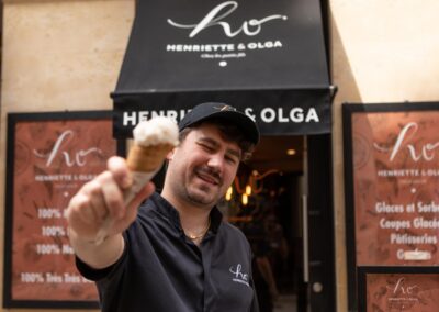 🍦 Henriette & Olga : glacier artisanal et pâtisseries maison à Saint-Pierre